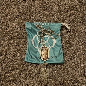 Kendra Scott Gold Pendant Necklace